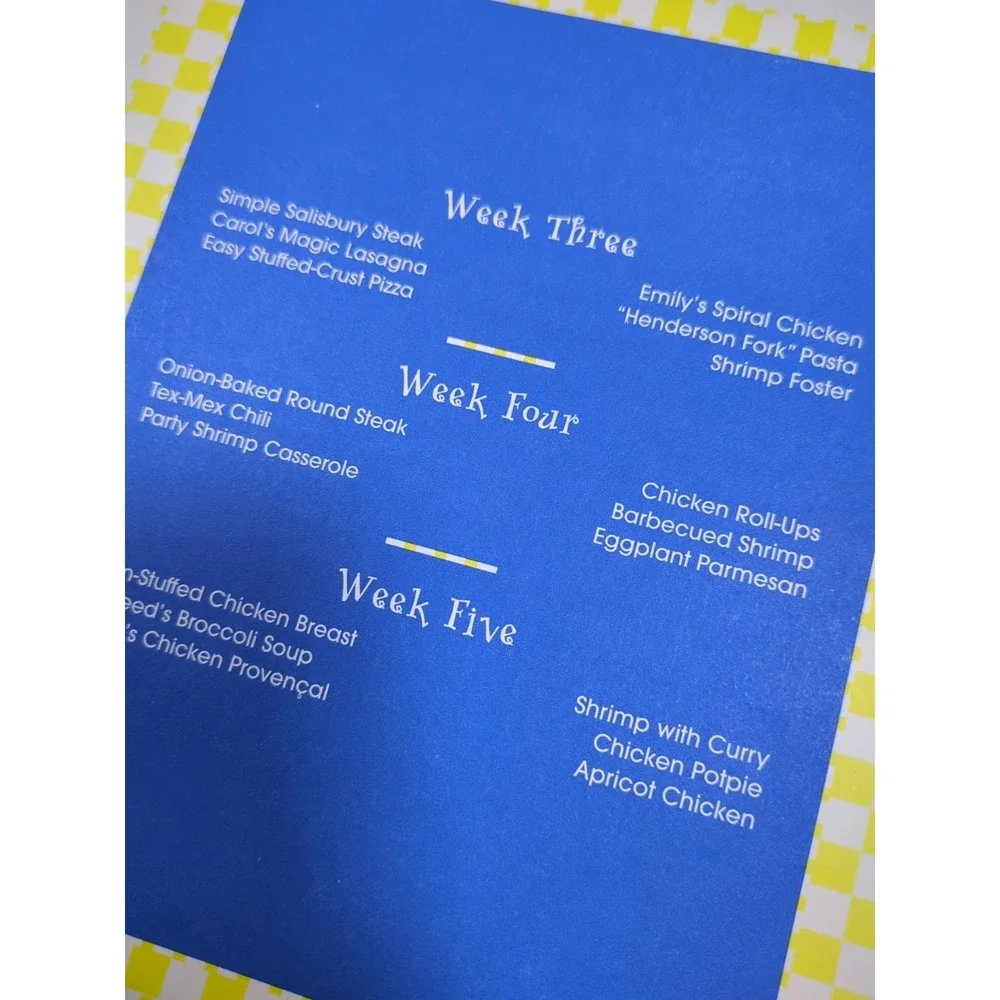 2001 Take Five For Every Occasion Debbye Dabbs Five Ingredient Cookbook Hardcovr